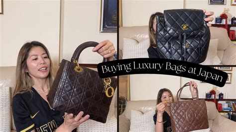 buying luxury bags in japan
